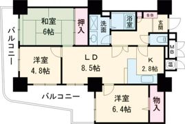 スカイステージ33の間取り画像