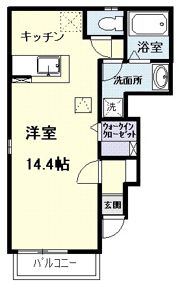 パークサイドの間取り画像