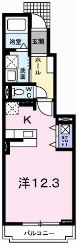 フェリア糸井Aの間取り画像