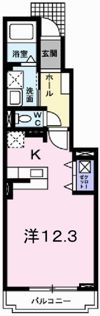 フェリア糸井Aの間取り画像