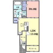 サニーセトル拾弐号館の間取り画像