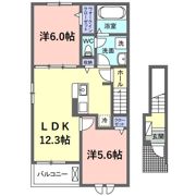 サニーセトル拾弐号館の間取り画像