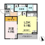 Asset-Court柴崎町の間取り画像