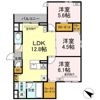 ドムスクレスト中町の間取り画像