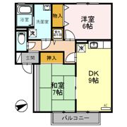 フローラルコート Bの間取り画像