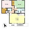 ボナール Bの間取り画像