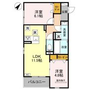 グランマーリエ松野通の間取り画像