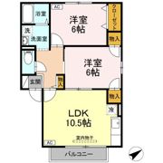 TMKホープⅠ T棟の間取り画像