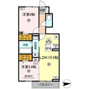 セレスト ブルーの間取り画像