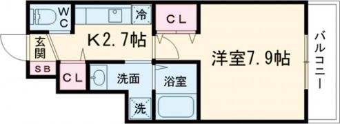 ラ・トゥール近江八幡の間取り画像