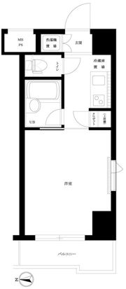 ルーブル蒲田伍番館の間取り画像