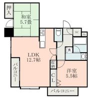 アニバーサリー58の間取り画像