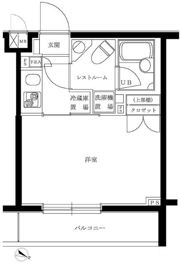 ルーブル品川西小山の間取り画像