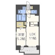 セレーナコンフォルト天神橋の間取り画像