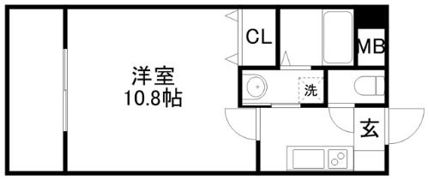 ラムール祇園の間取り画像