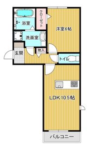 アルフィーネⅡの間取り画像