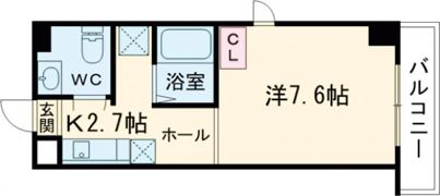 ディアコート瀬田駅前の間取り画像