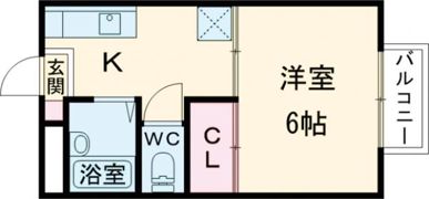 TOMIIハイツの間取り画像