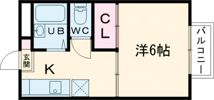 TOMIIハイツⅡの間取り画像