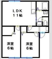 セピアコートの間取り画像