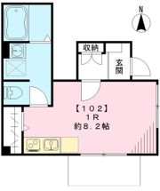 ハイムシャロン南雪谷の間取り画像