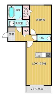 パークヴィラ杉水Ⅰの間取り画像