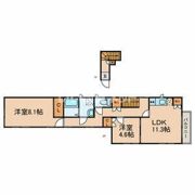 アイリス堀切の間取り画像