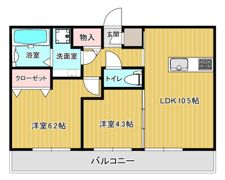 パークヴィラ杉水Ⅰの間取り画像