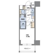 Metrosa谷町六丁目Southの間取り画像