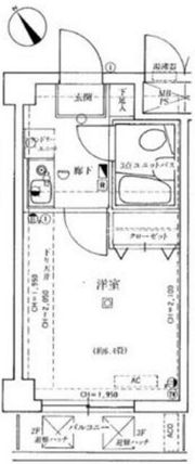ライオンズマンション河辺第三の間取り画像