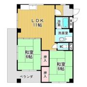 レジデンス細米の間取り画像