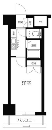 ステージファースト目白第二の間取り画像
