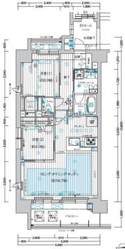 プレサンス ロジェ 庄内通駅前の間取り画像