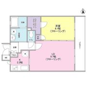 クレール追分の間取り画像