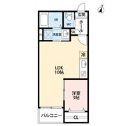 Warren enmei Ⅰ(ウォーレンエンメの間取り画像