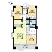 ライオンズプラザ浦和元町Cityの間取り画像