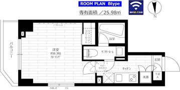 ステージグランデ亀戸アジールコートの間取り画像