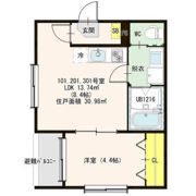 YLグランメゾンMの間取り画像