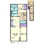 Maison De Shilva ⅢAの間取り画像