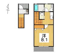 トホム酒蓋公園Bの間取り画像
