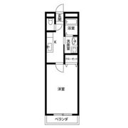 アンプルール リーブル さつきの間取り画像