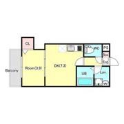 ジーメゾン相模原の間取り画像