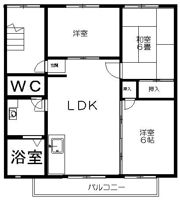 ハイツシルフィードの間取り画像