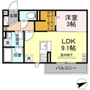 サントピア新涯Ⅱの間取り画像