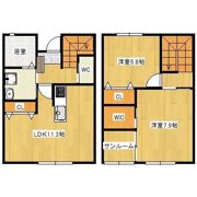 Cashurry CoCoの間取り画像