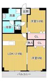 ウィズ・エフⅡの間取り画像