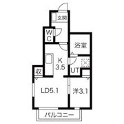 Arroz I (アロスワン)の間取り画像