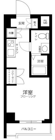セントパレス池袋の間取り画像