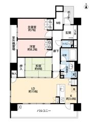プレミスト西町の間取り画像