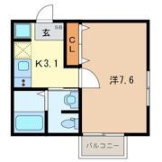 キャメル川越旭町Ⅱの間取り画像